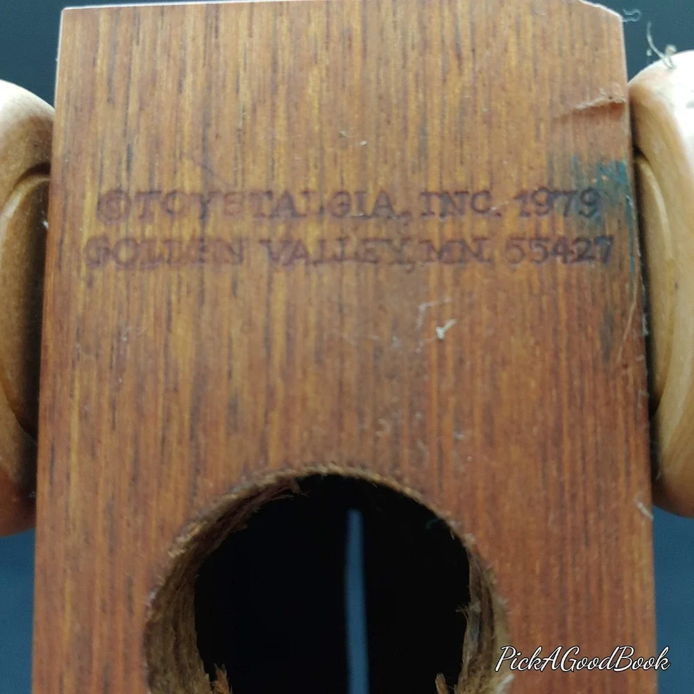Truck‎ Bank Kansas City Times Star Newspaper Collectible Vtg Wooden TOYSTALGIA